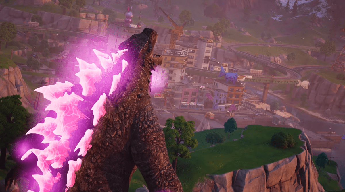 Godzilla en Fortnite